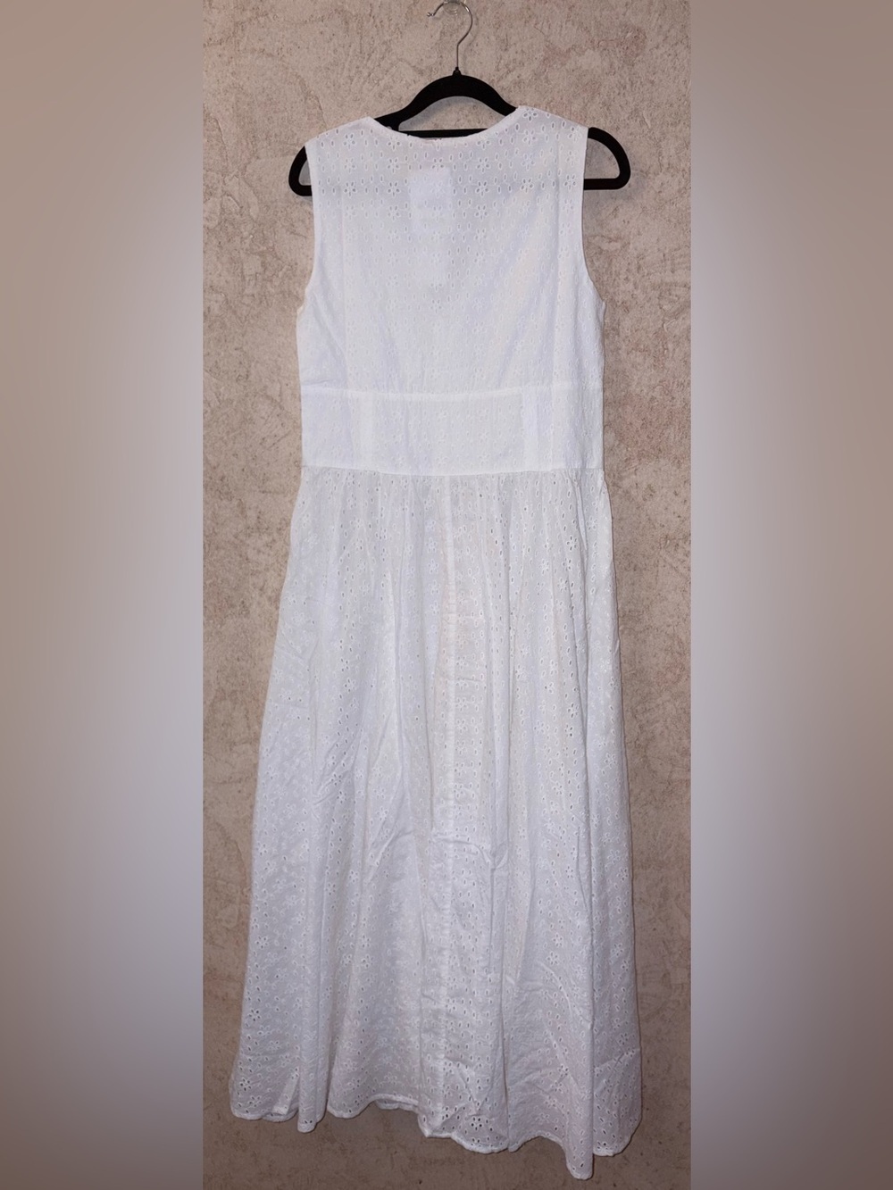 White Eyelet Maxi Top - Picture 4 of 9